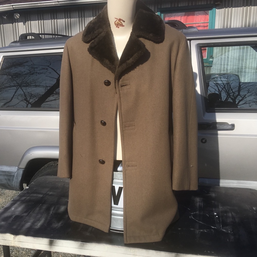 Vtg Mighty Mac Gloucester Fully lined wool coat